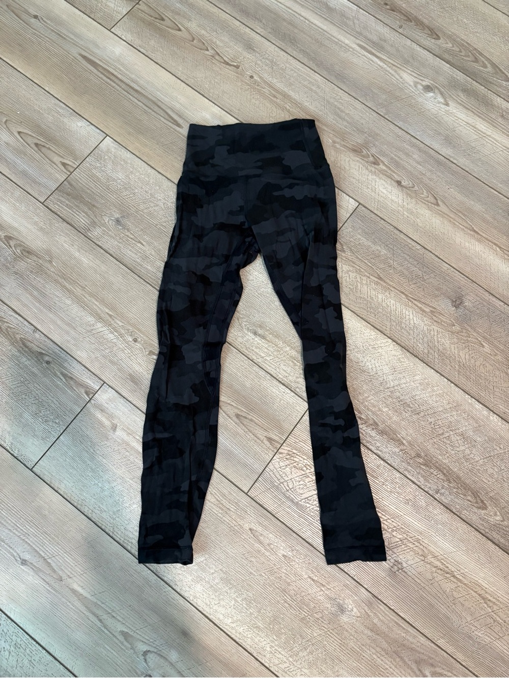 lululemon athletica Black Camo High-Rise Leggings